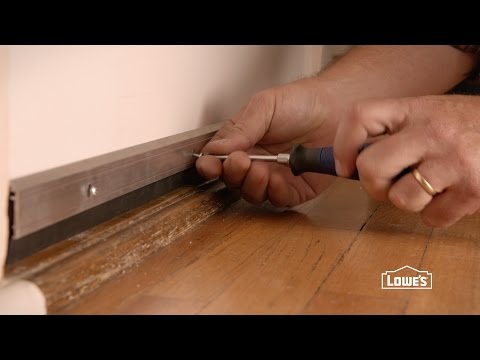 How to Install a Door Sweep