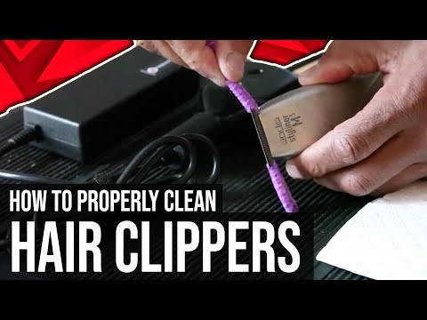 How To Properly Clean Hair Clippers fast &amp; Cleaning Hair clipper Without removing the blade