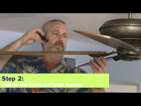 How to Fix a Noisy Ceiling Fan